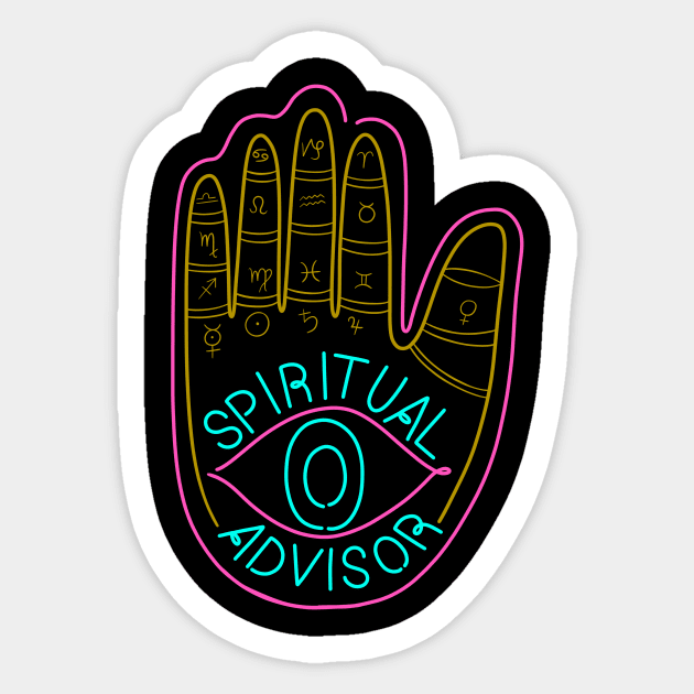 Spiritual Advisor Sticker by Creighcreigh